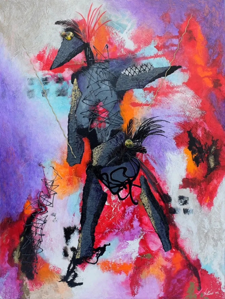 Coeur Vaillant, artwork by Nathalie Marino