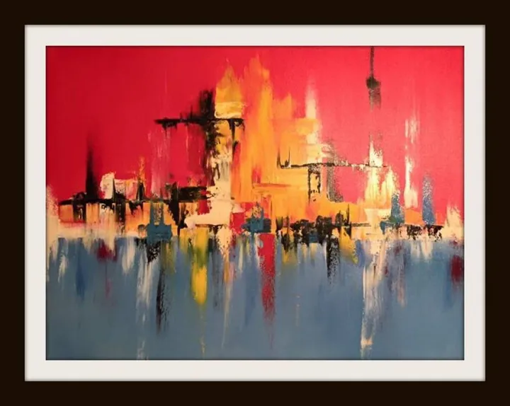 Reflet, artwork by Peinture Melanie