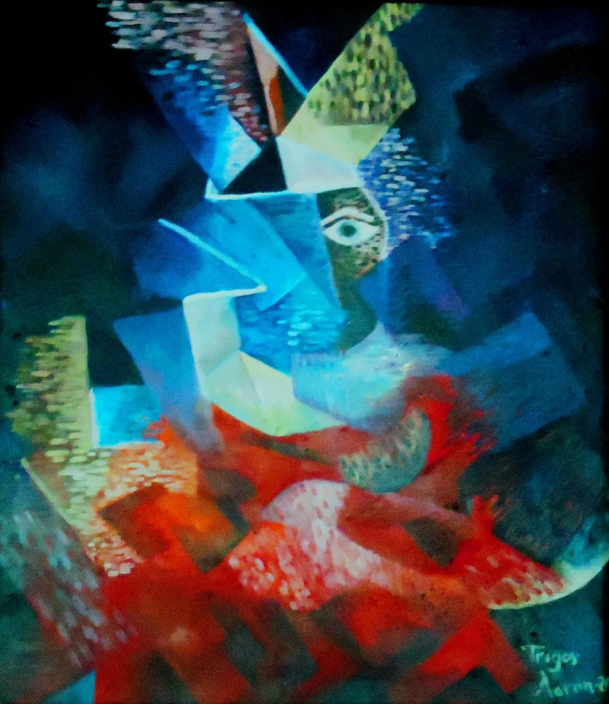 ¿Músico o Pintor?, œuvre de Horacio Aaron Trigos Arrieta