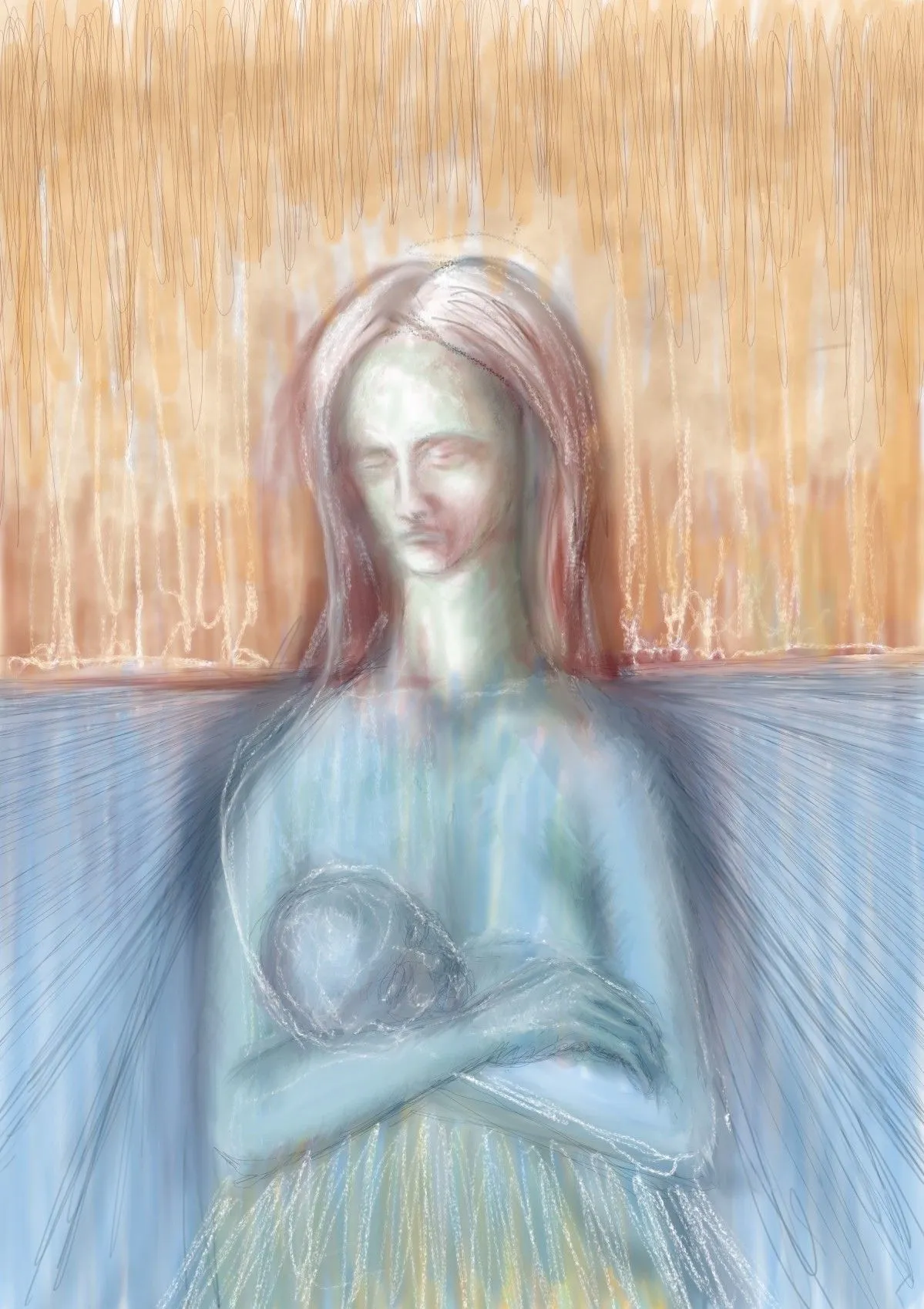 madonna, œuvre de Fausto Cantu