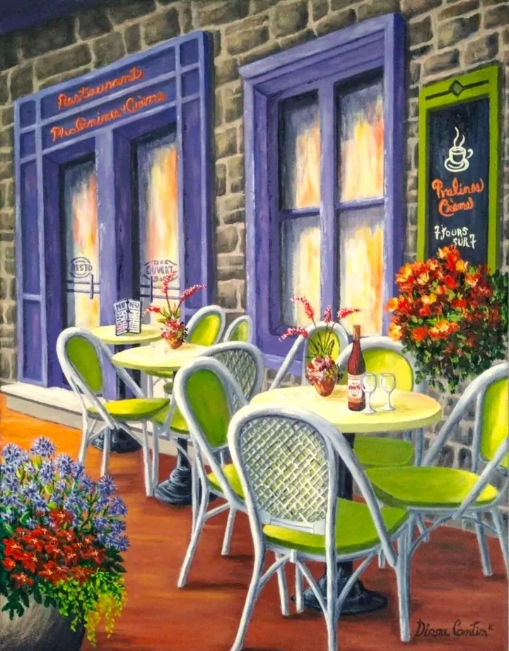 Pralines & Crème, œuvre de Diane Cantin