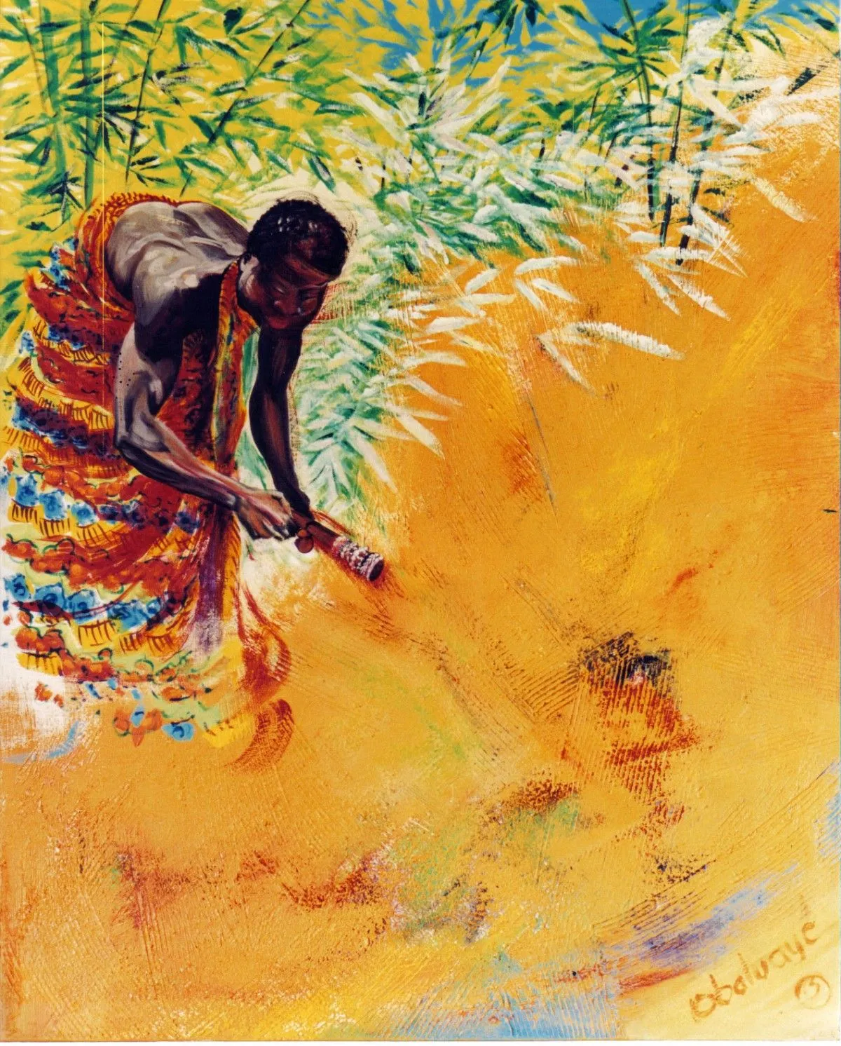 Sakpata - Omolou, artwork by jean-pierre Boistel