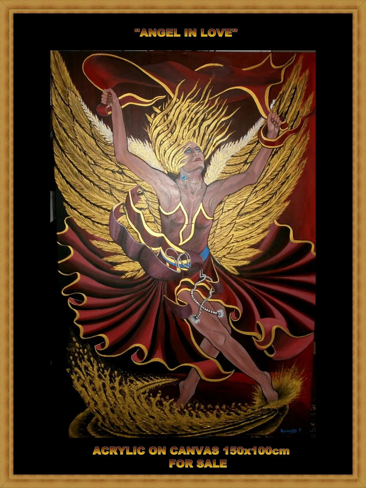 ANGEL IN LOVE, artwork by PANAGIOTIS KYRIAZIDIS