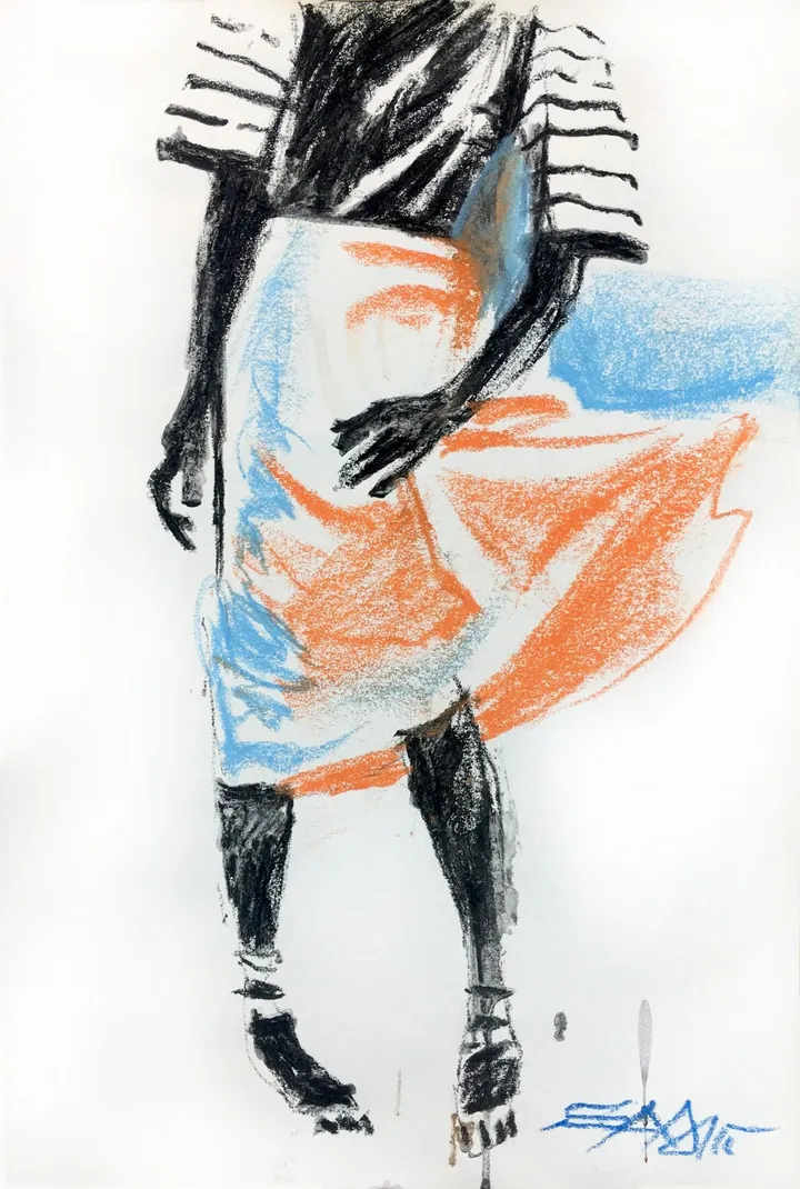 N°527 Mouvement, œuvre de Alexandre DUMITRESCU