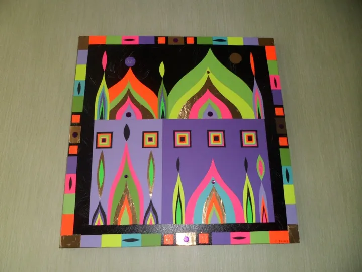 Palais indien, œuvre de Carole Briand