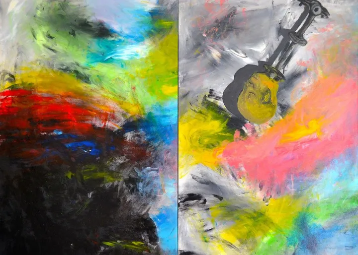 I hear a landscape from the eyes into my mind., œuvre de Eduardo Bessa