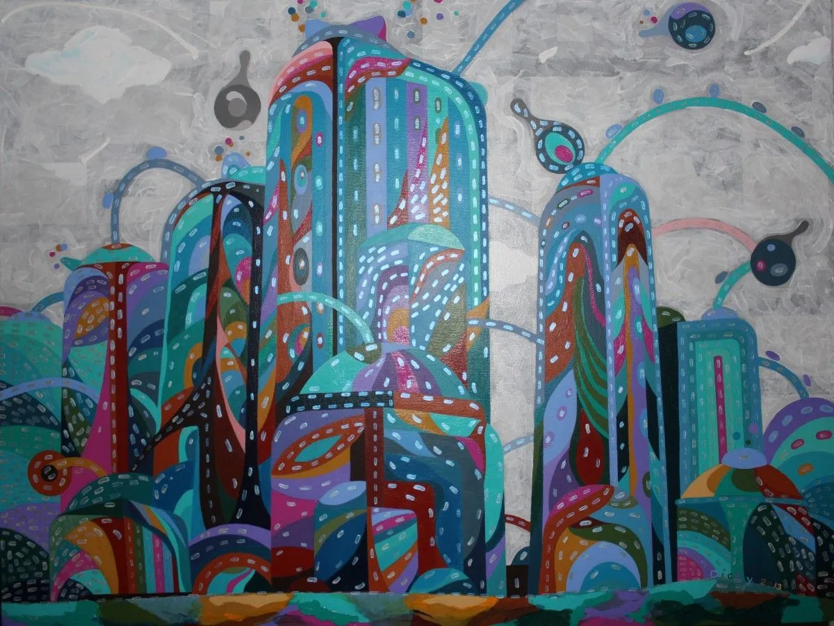"Metro", artwork by Dicky Joe Santos