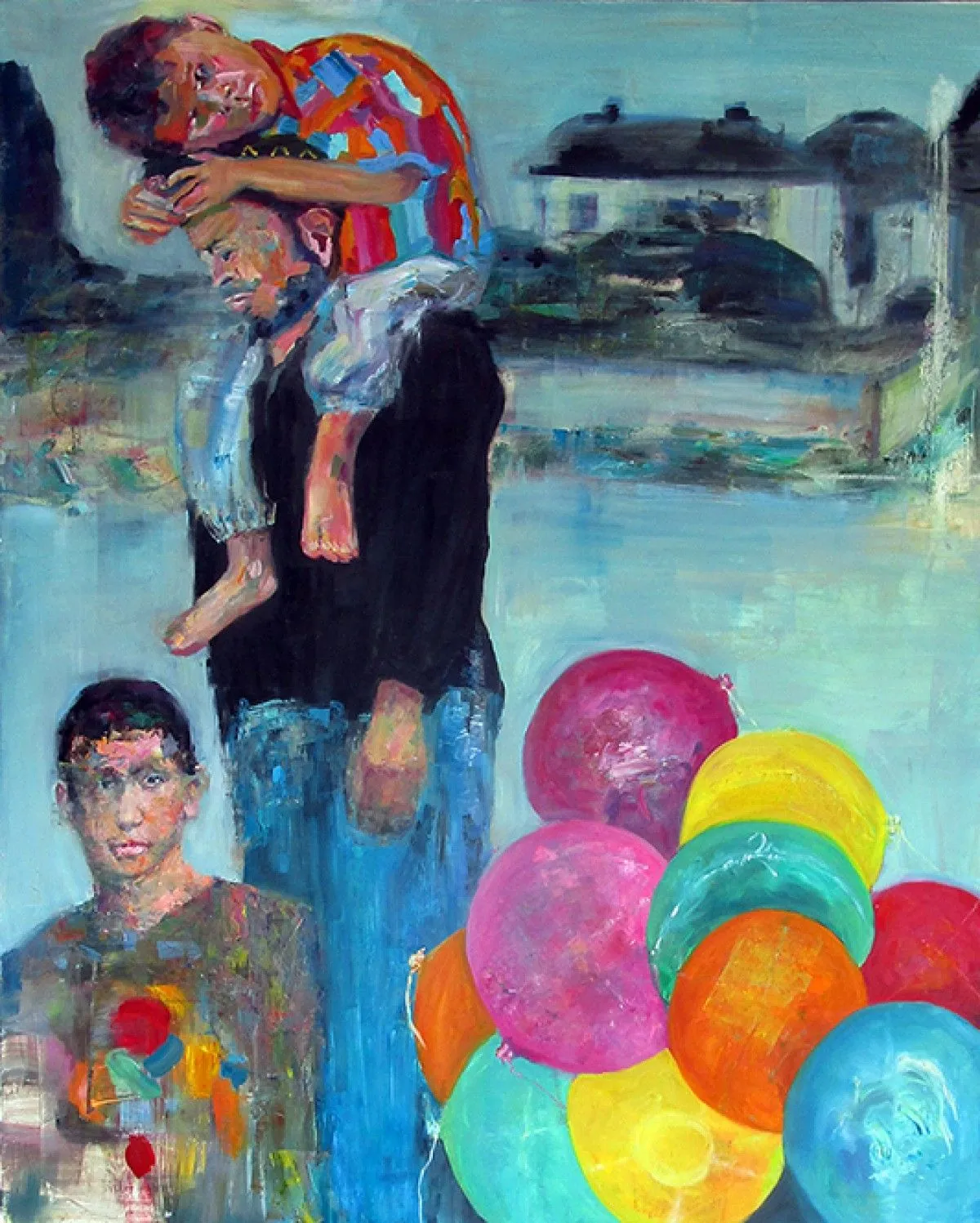 Balloons, artwork by Jessica Alazraki