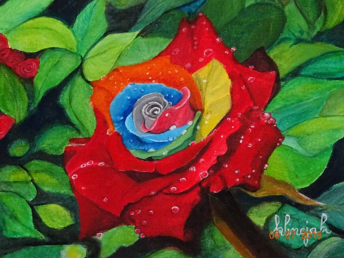 vives les couleurs, artwork by jacqueline Meurgues