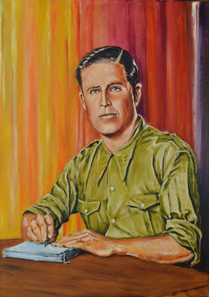 Portrait  "Mi abuelo Francisco", œuvre de EDUARDO BATAN