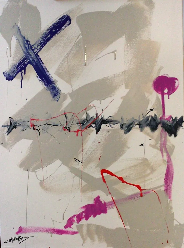 Cross, œuvre de Gabriel Angelo