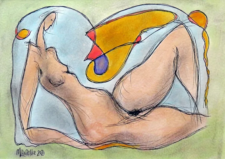 Sun Lover, œuvre de Michael Lawrence