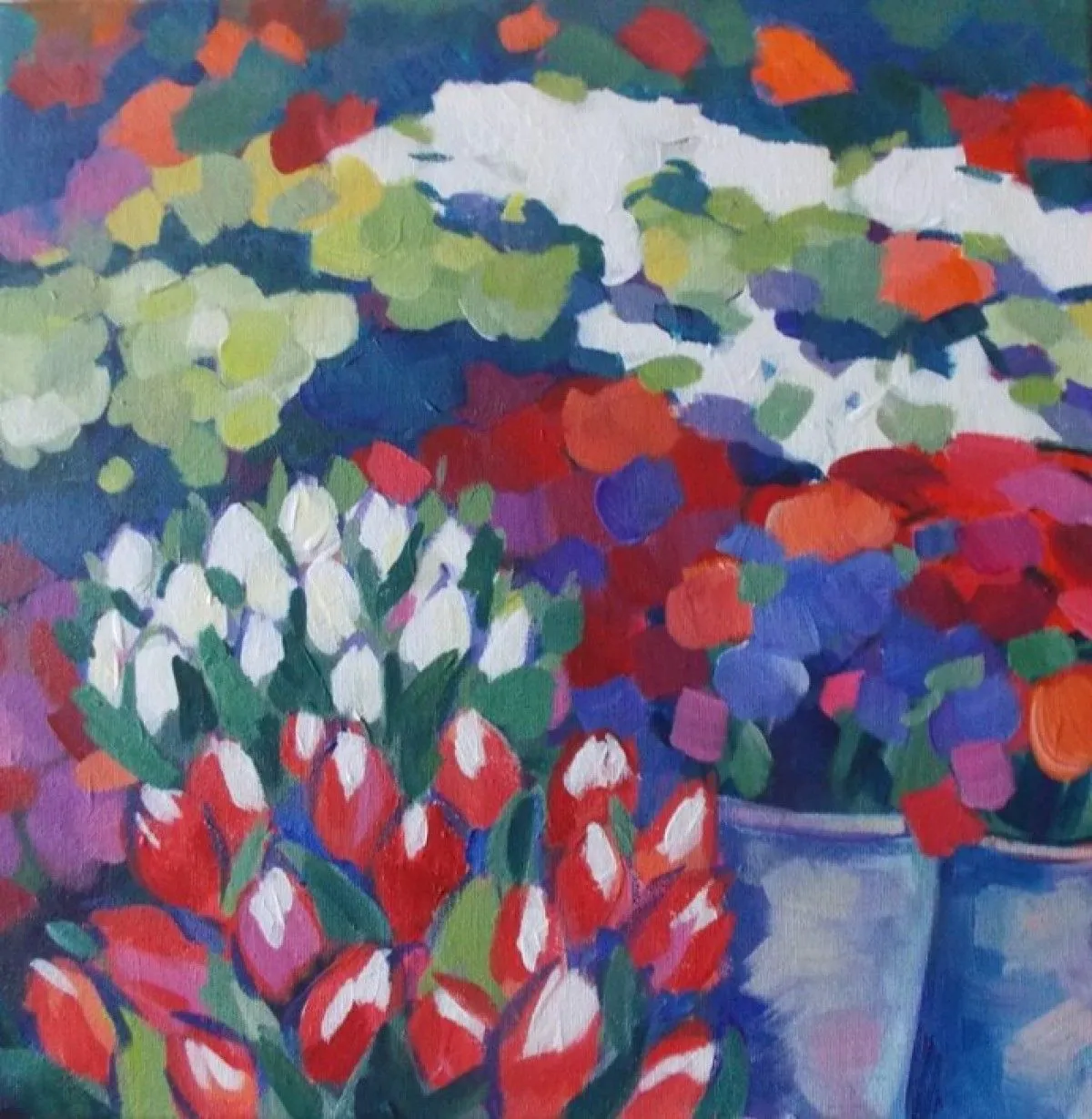 Flowers1, artwork by Tatjana Kreštan