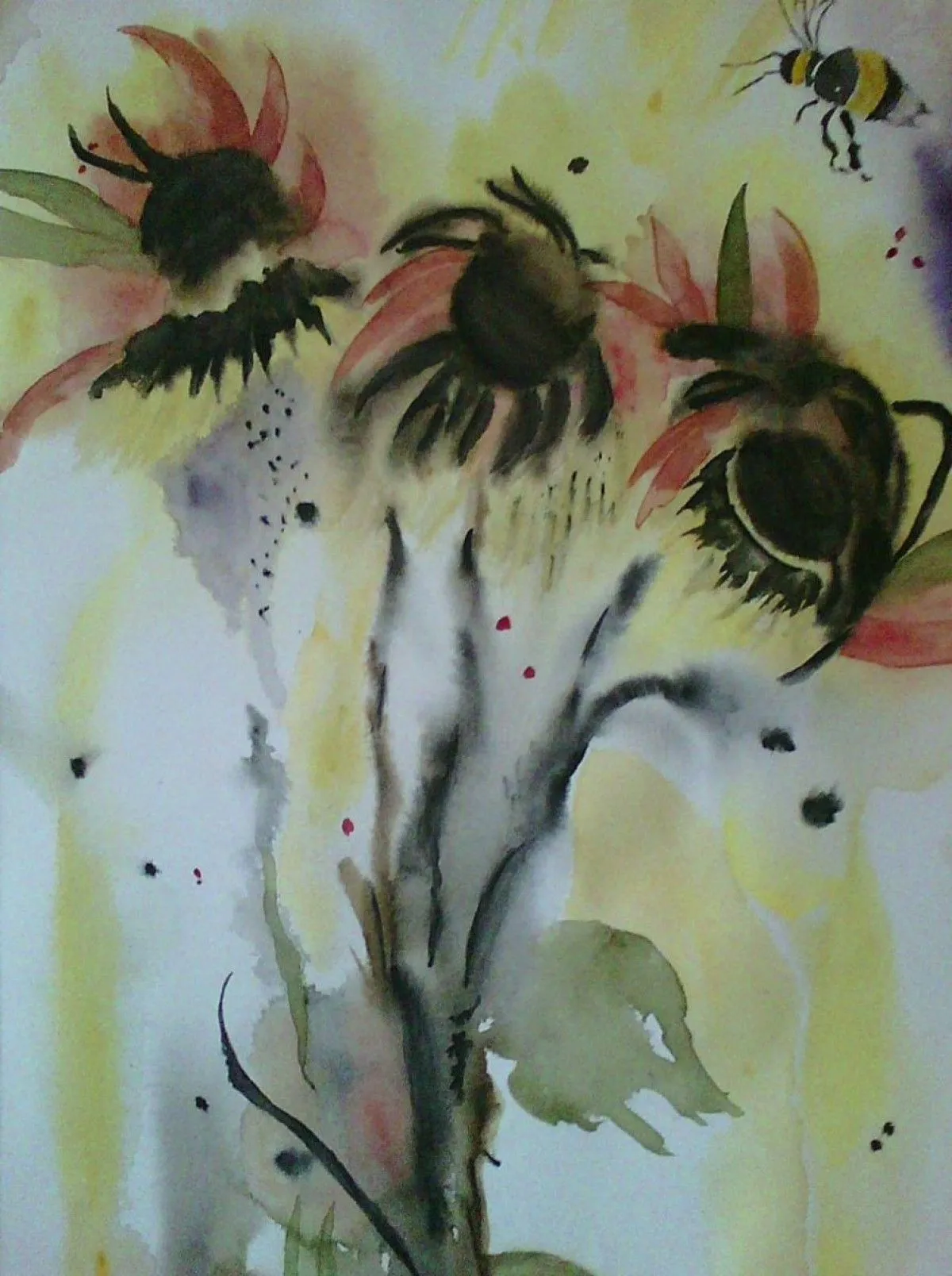 PLEIN SOLEIL..., œuvre de Thérèse Hanot