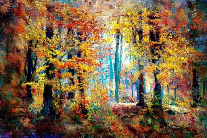 Colors of Autumn, œuvre de Chuck Underwood
