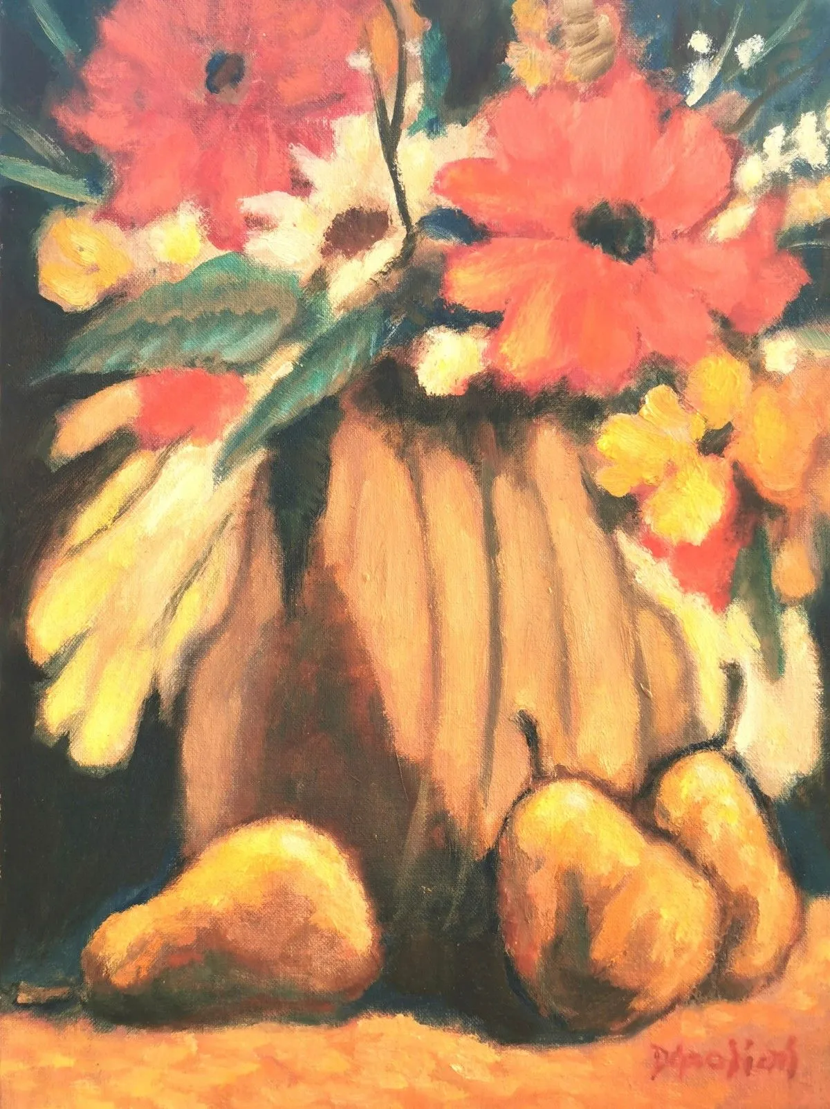 Fleurs du 9 juin, artwork by Jean-Guy Desrosiers