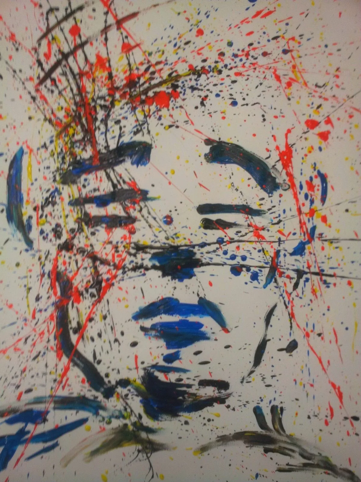 face, artwork by romain mary