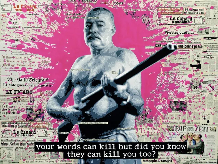 Ernest Hemingway, œuvre de Stanislav Belovski