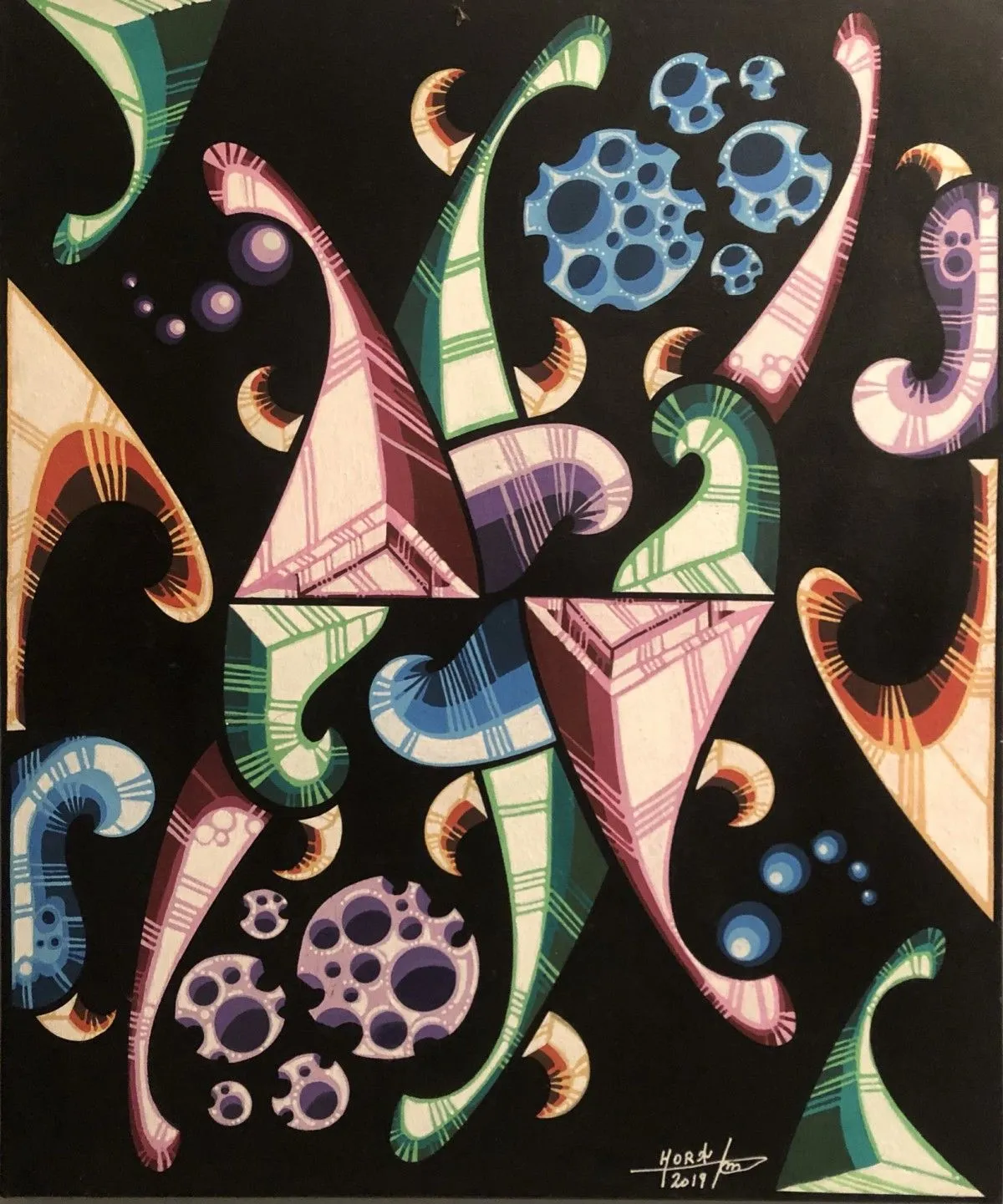 Univers Parallèles, artwork by frederic hora