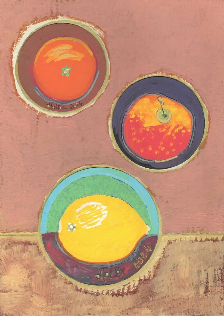 Fruits ronds, artwork by Alain HALTER