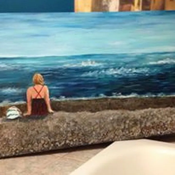 La mer(e), œuvre de melanie p.