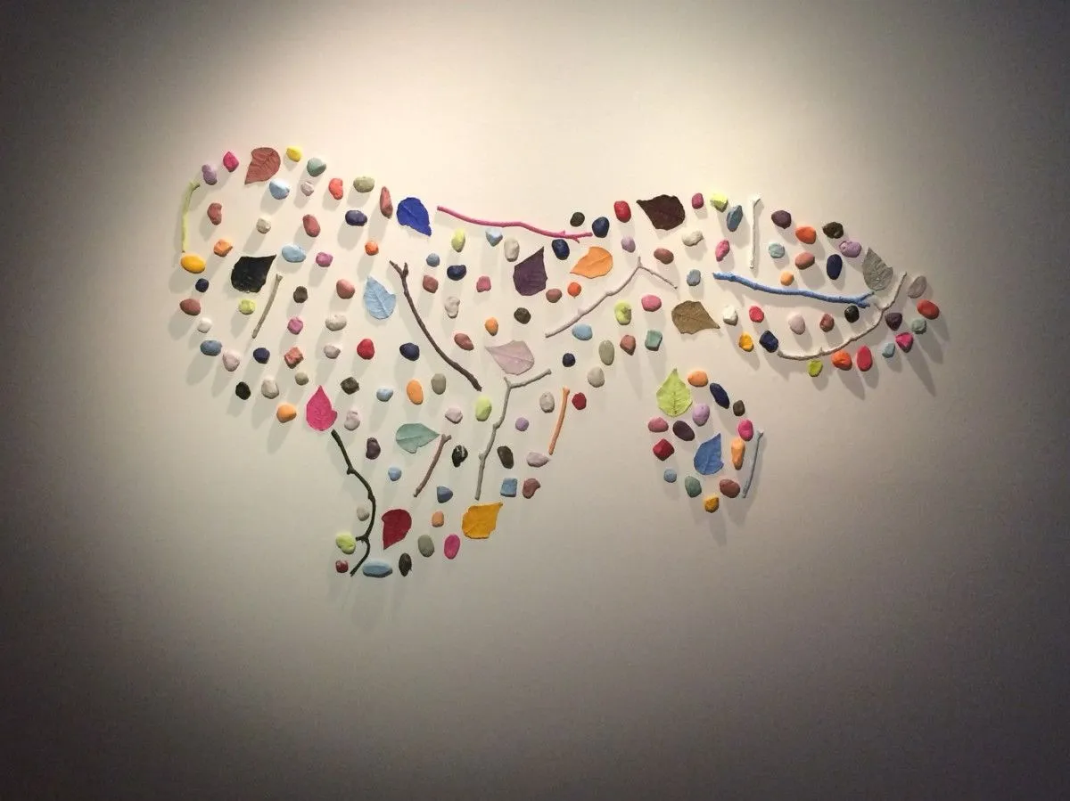 Paysage, œuvre de Gabrielle Paquette