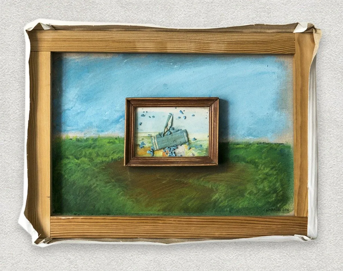 LE PASTEL OUBLIÉ, artwork by Christine Gasarian