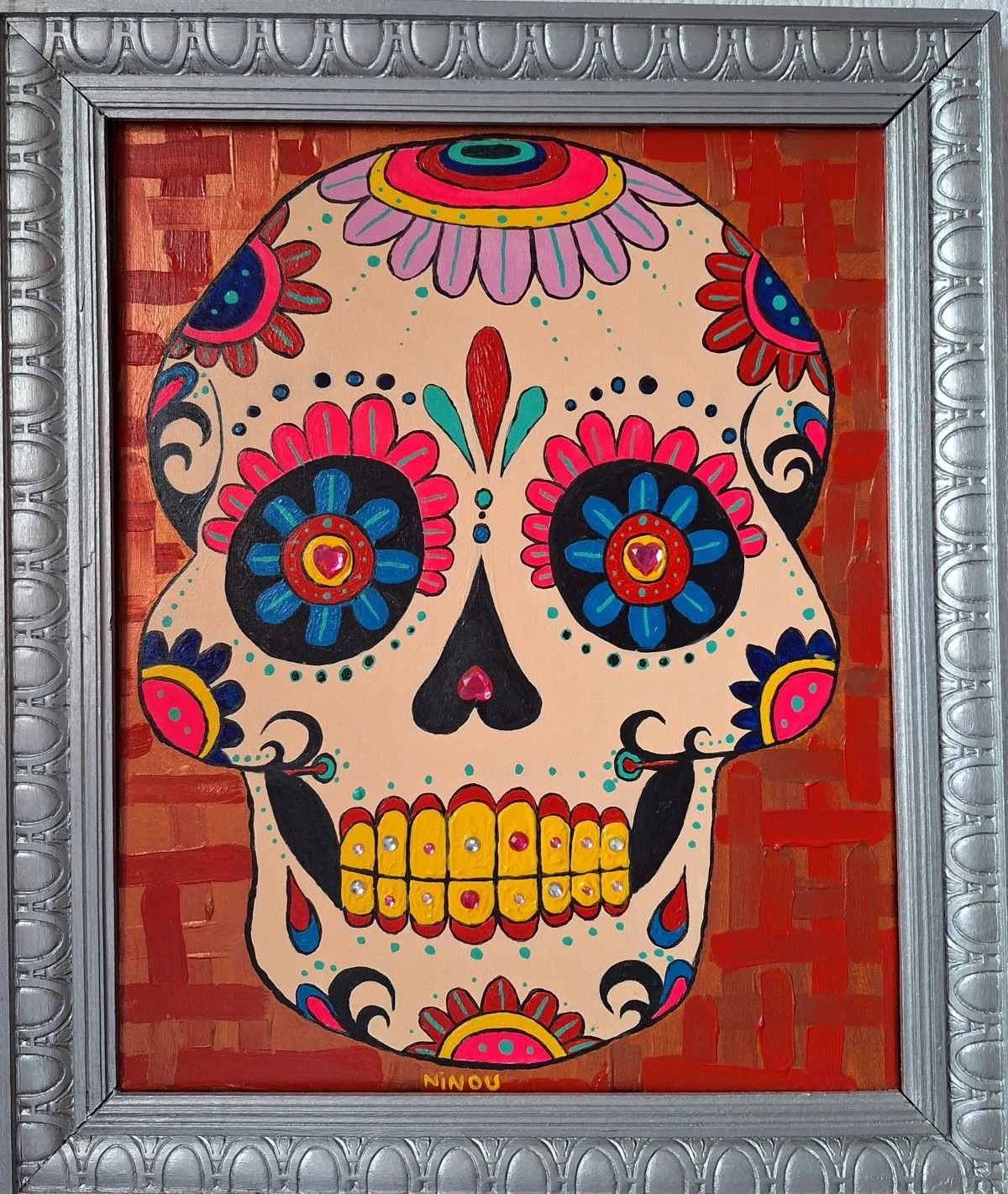 N° 102 La Calavera, artwork by Jean-Michel FRAMERY