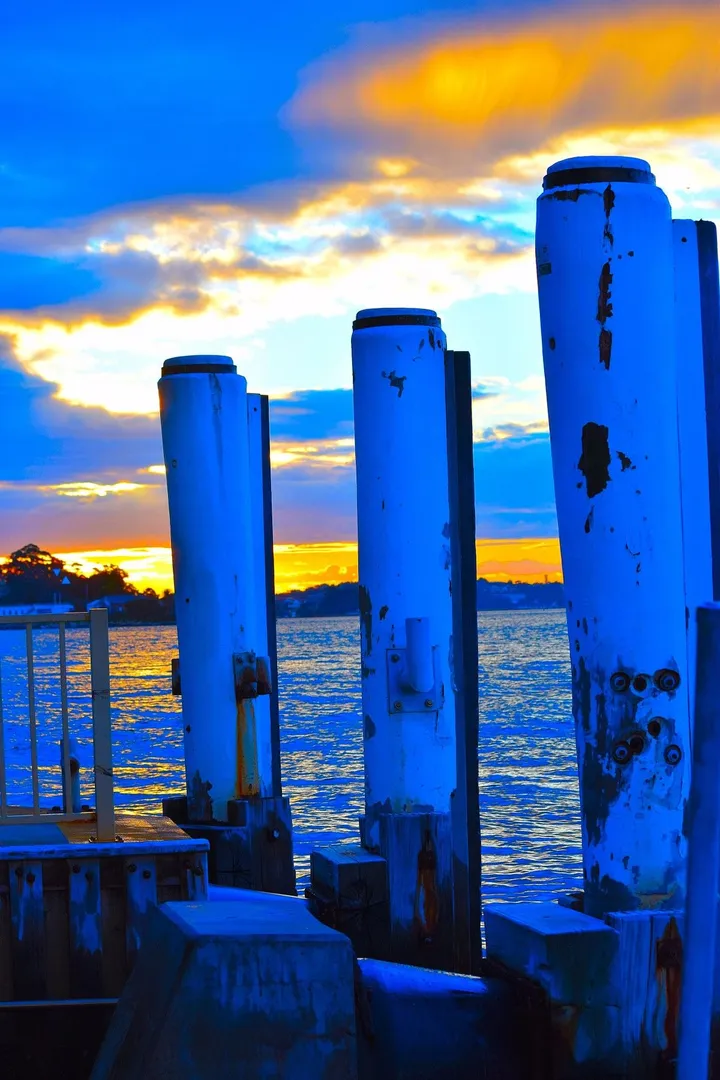 Dock at Sunset, artwork by Greg Sandoval