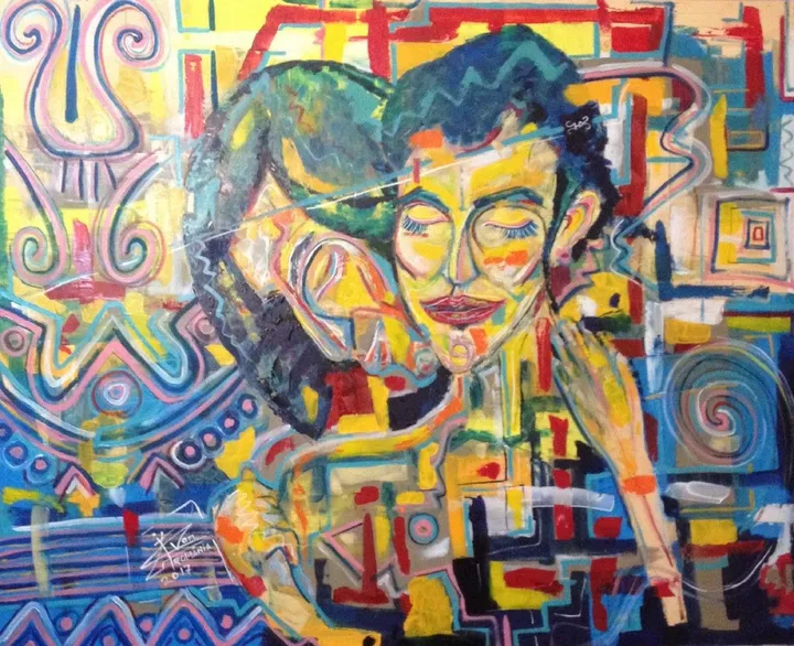 Meeting with ..., artwork by Laurentiu IVAN-CONDRACHE