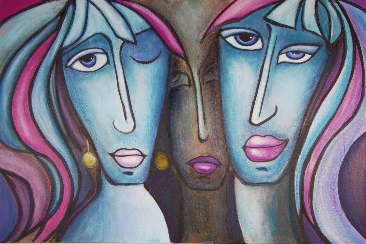 Face cachée, artwork by Josianne Paradis
