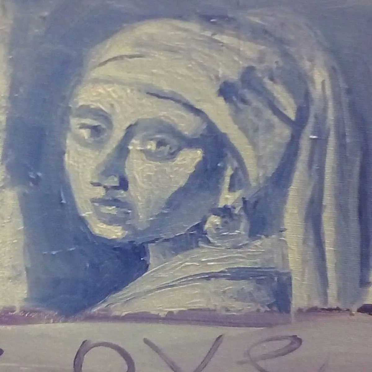 the lady  from over seas, œuvre de James Alexander