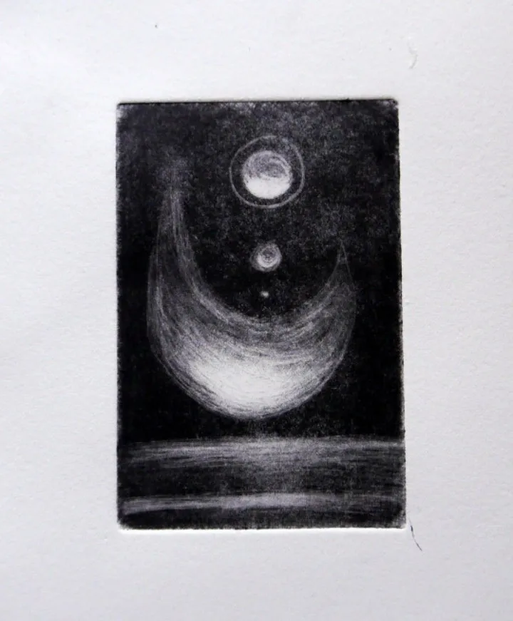 The Moon, œuvre de Stefania Anastasia Patrikiou