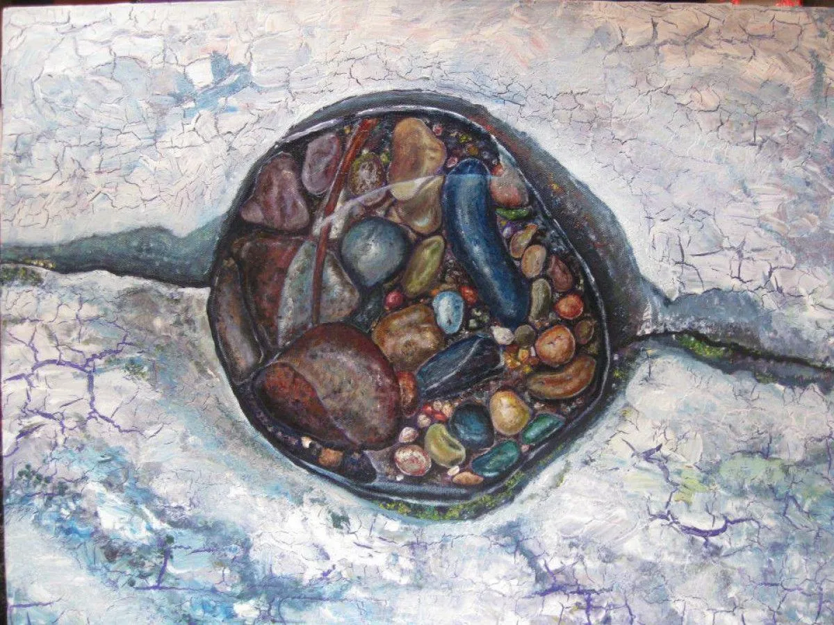 Rock Pool, artwork by Tessa Mackenzie