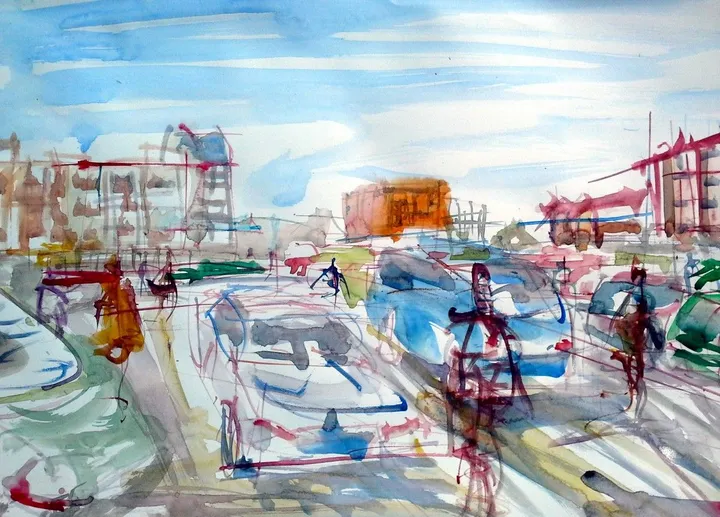 Magnum, artwork by Akpan Usoroh