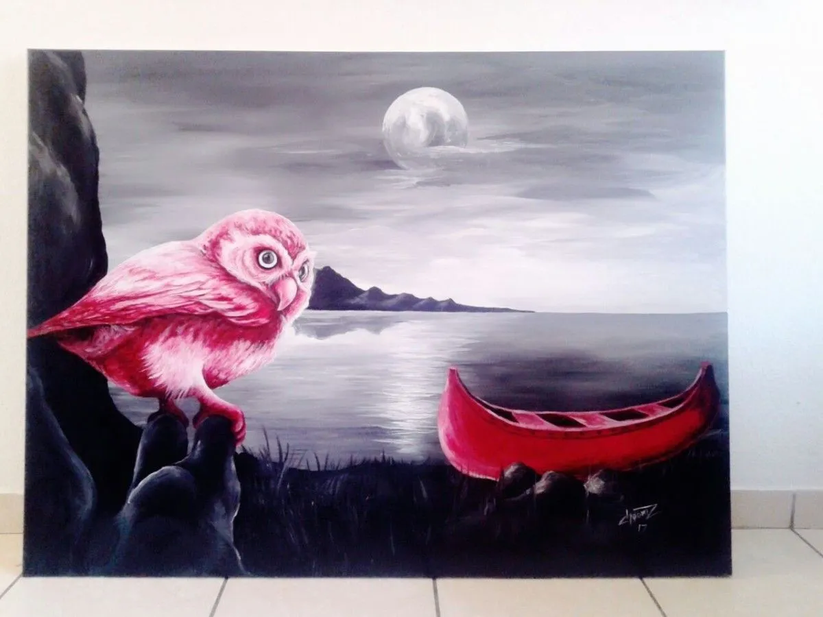 The early bird, artwork by Twumasi Edmund