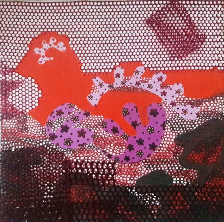 bloom, œuvre de Rupinder kaur