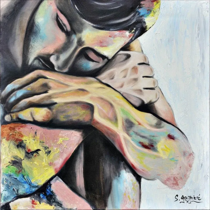 le penseur, œuvre de SYLVIE GAGNIERE