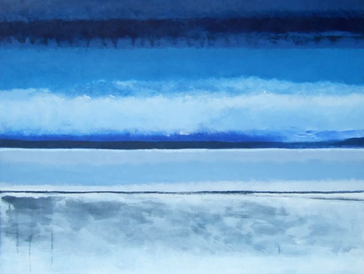 Les horizons : L'hiver, artwork by Annie Bergeron