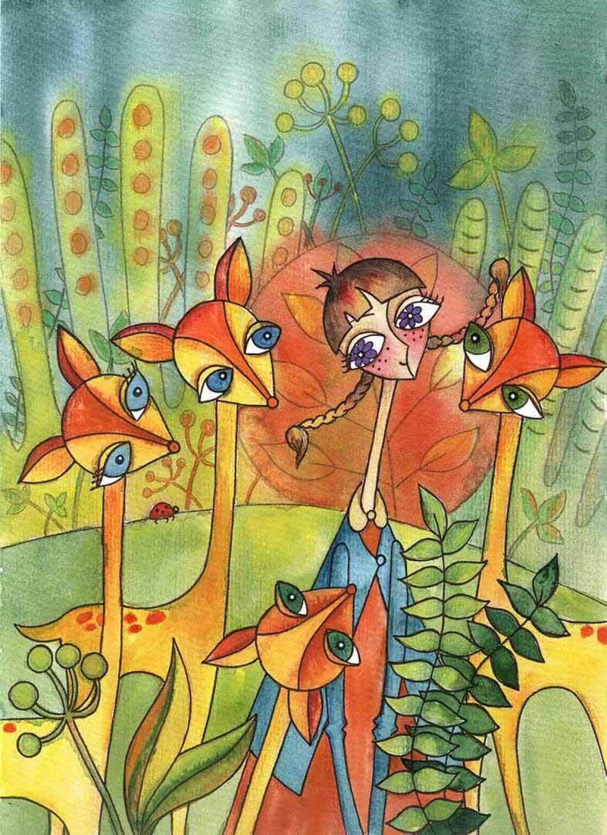 Yeva's Dream by Aris Raffich, œuvre de US Illustrations