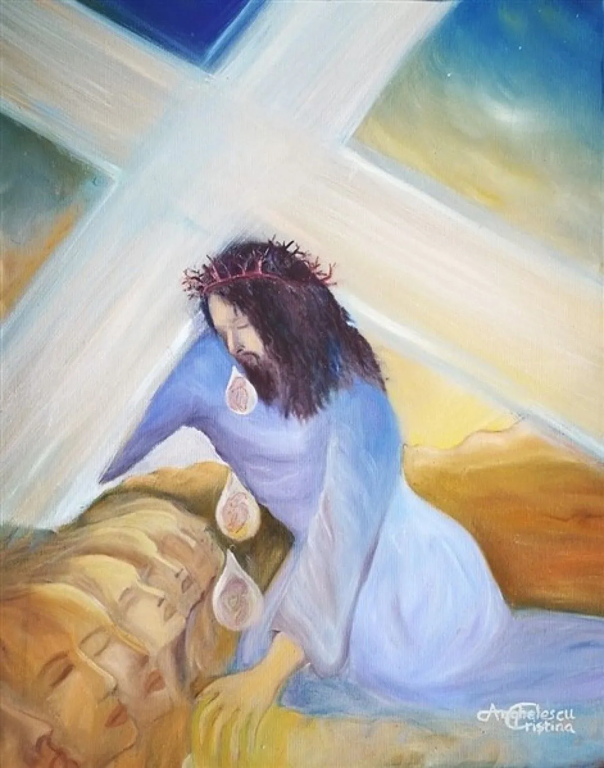 The love of Jesus, œuvre de ANGHELESCU CRISTINA