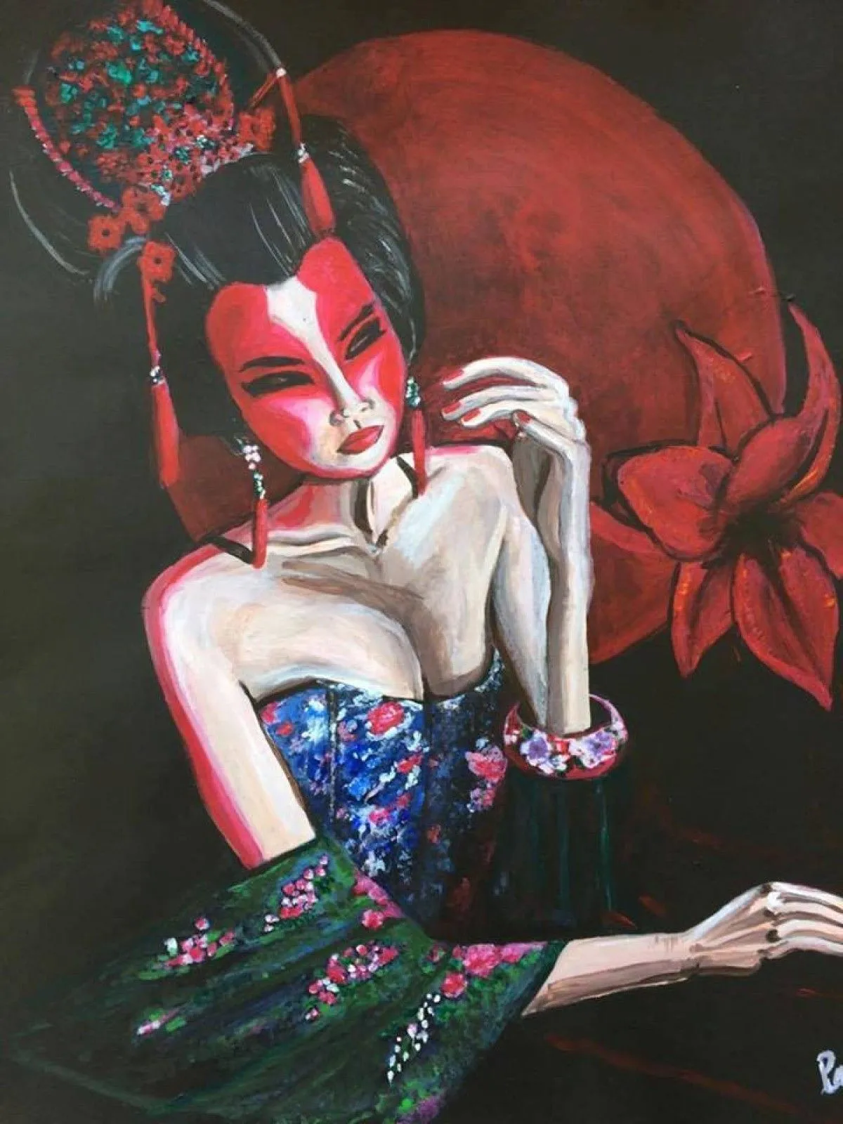 "Onna-bugeisha", œuvre de Pat Bar