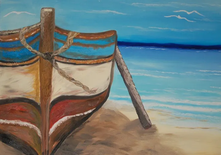 Boat, œuvre de Malva Tare