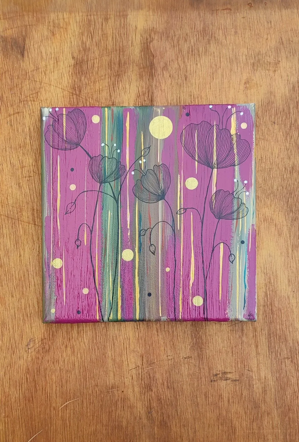 Balade bucolique, artwork by Nathalie Filipe
