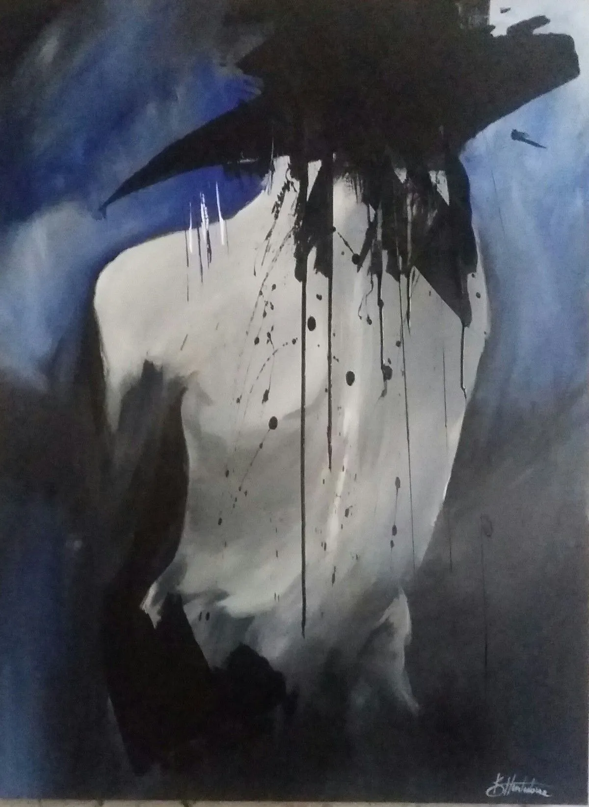 L'âme d'un artiste, artwork by Karine Hurtubise