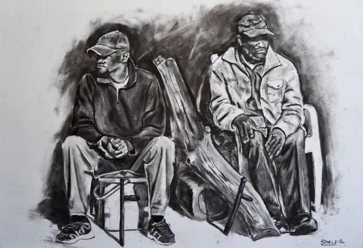 ministers of safety and security, œuvre de Banele Njadayi