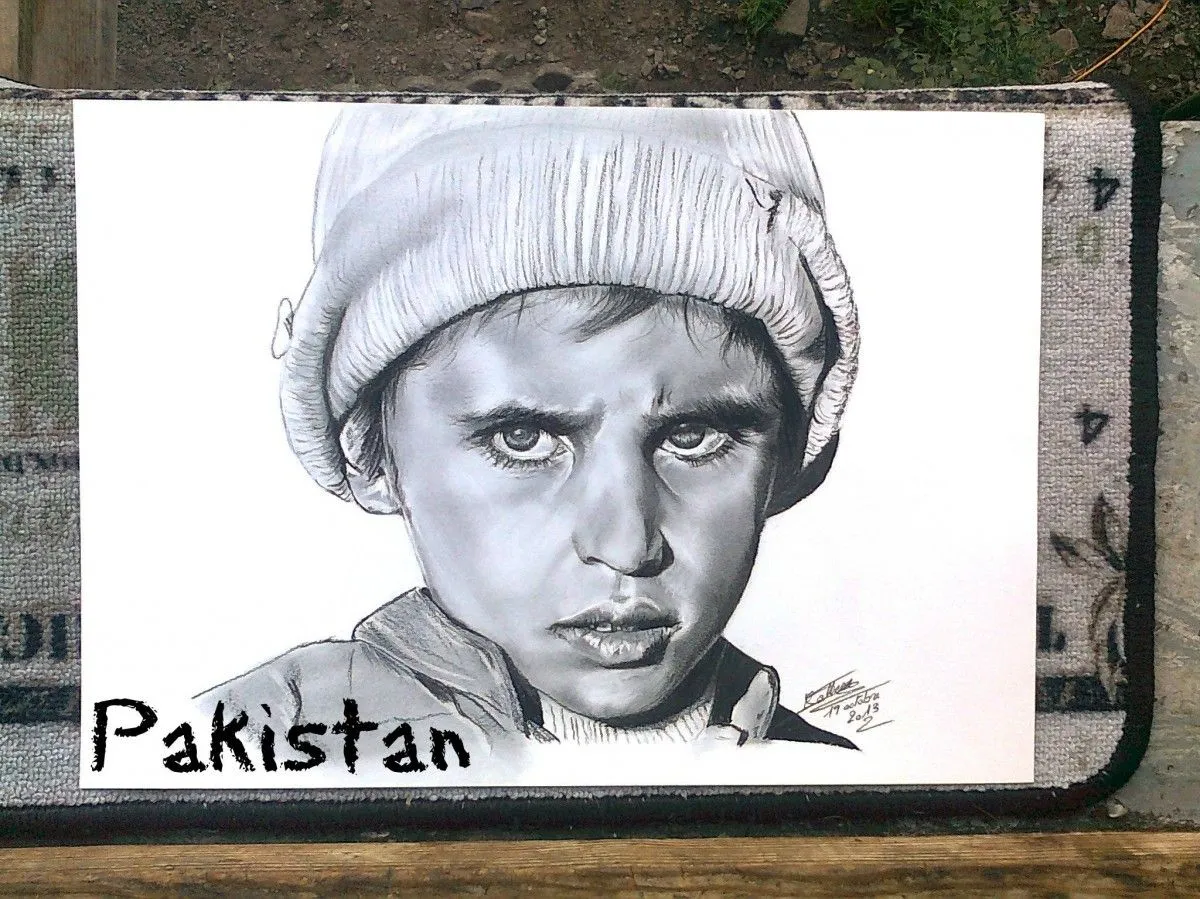 pakistan, artwork by marie christine jatteau