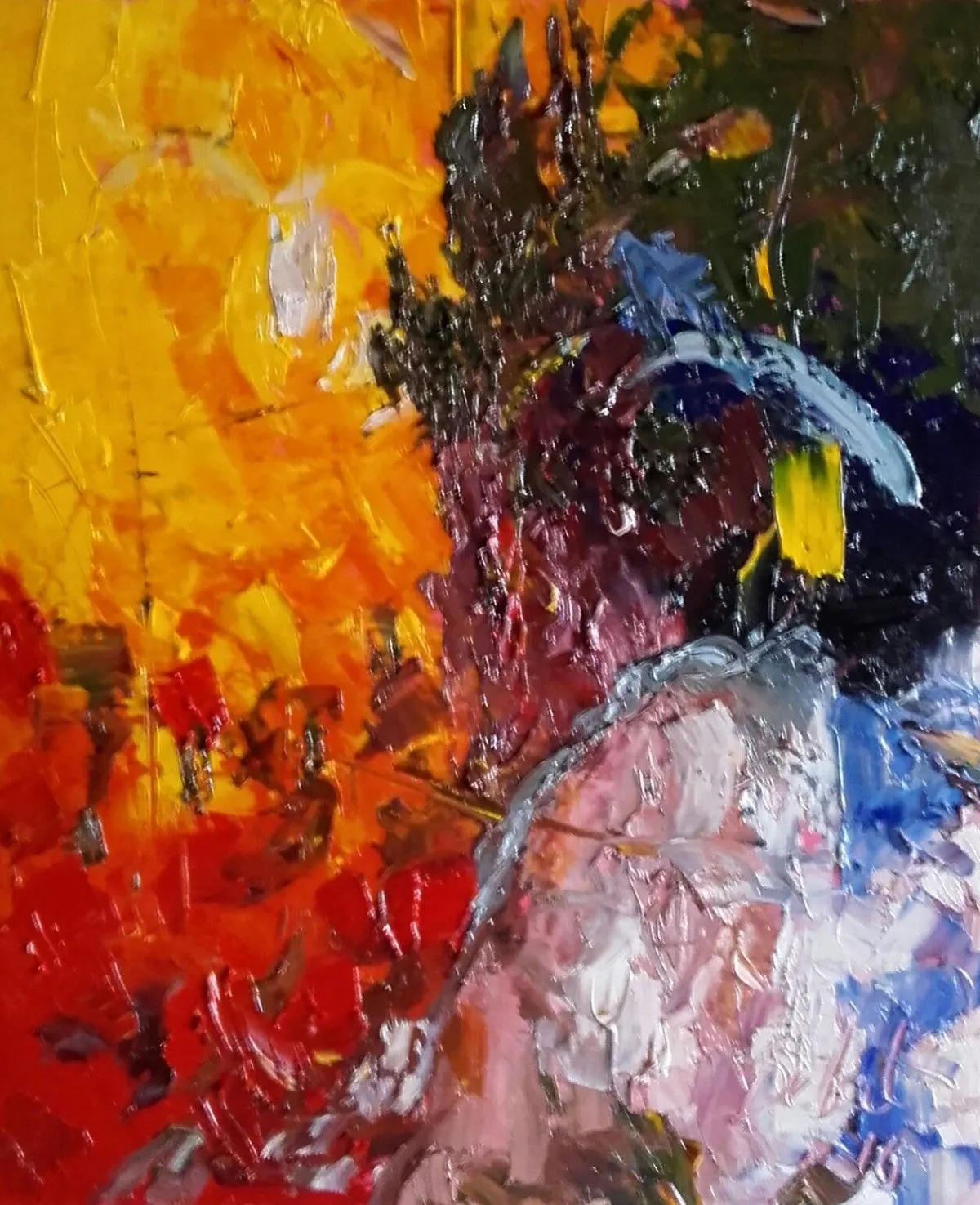 les rouges, artwork by philippe Debat