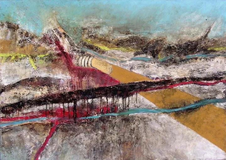 water journey, œuvre de Marilena Zolota