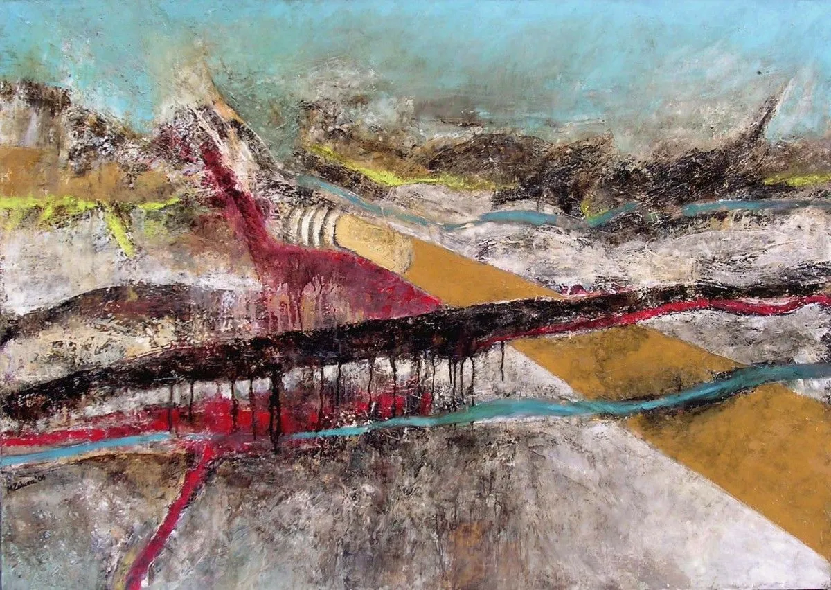 water journey, œuvre de Marilena Zolota
